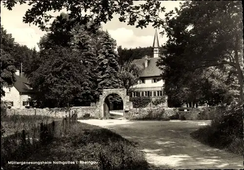 Ak Rüdesheim am Rhein, Müttergenesungsheim Nothgottes