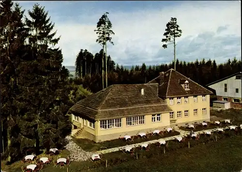 Ak Bad Dürrheim im Schwarzwald, Waldcafé