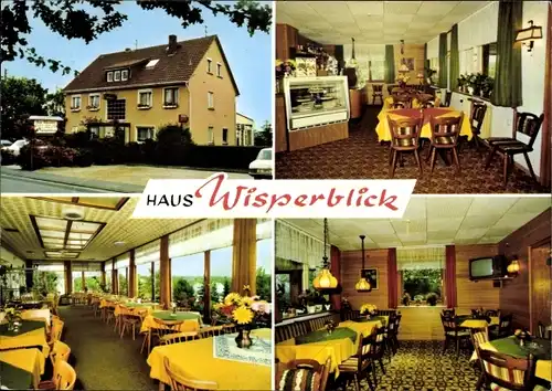 Ak Nauroth Heidenrod im Taunus, Pension-Restaurant Haus Wisperblick