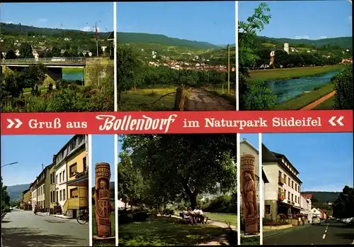Ak Bollendorf in der Eifel Pfalz, Ortsansichten
