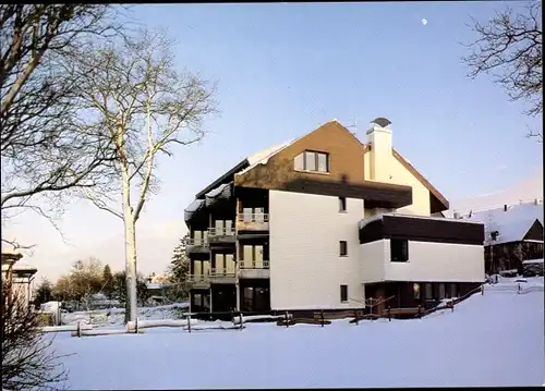 Ak Lutzerath in der Eifel, Fereinhaus Schommers, Winter