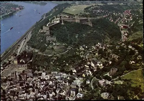 Ak Koblenz am Rhein, Festung Ehrenbreitstein