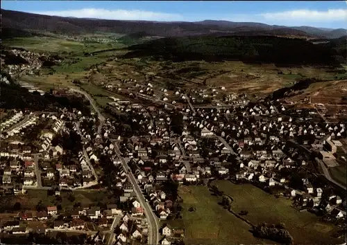 Ak Eibelshausen Eschenburg in Hessen, Gesamtansicht, Luftbild