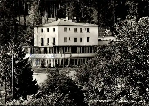 Ak Lahnbahnhof Braunfels an der Lahn, Parksanatorium