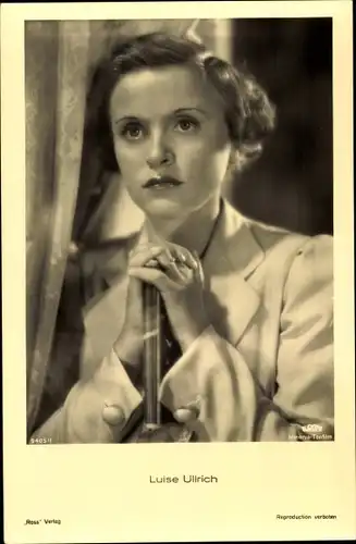 Ak Schauspielerin Luise Ullrich, Portrait