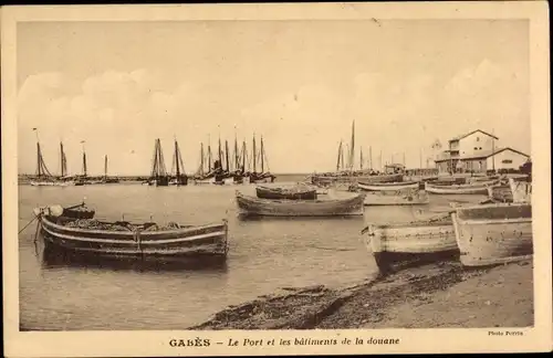 Ak Gabès Tunesien, Hafenpartie