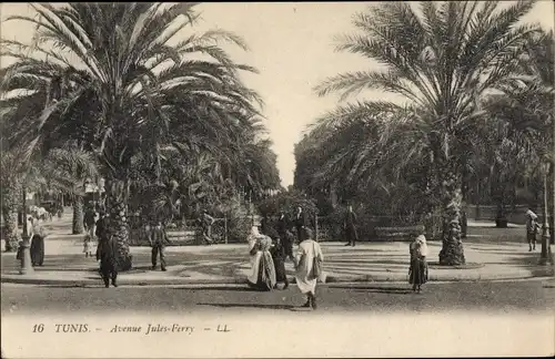 Ak Tunis Tunesien, Avenue Jules Ferry
