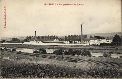 Ak Blainville Meurthe et Moselle, Vue generale de la Filature