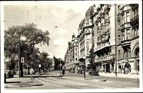 Ak Stockholm Schweden, Strandvägen