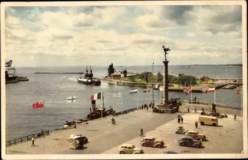 Ak Hälsingborg Helsingborg Schweden, Hamninloppet