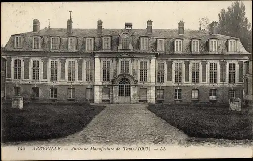 Ak Abbeville Somme, Ancienne Manufacture de Tapis