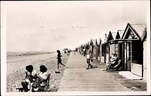 Ak Cayeux Somme, La Plage