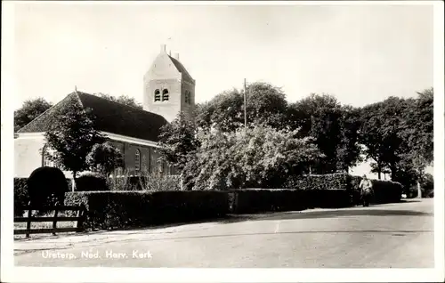 Ak Ureterp Friesland Niederlande, Ned. Herv. Kerk