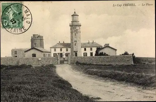 Ak Cap Frehel Côtes d’Armor, Le Phare, Leuchtturm