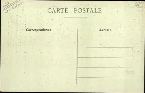 Ak Chatellereault Vienne, Cloche offerte par Sa Majeste Nicolas II