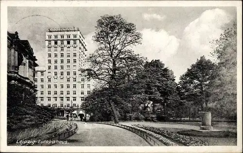 Ak Leipzig in Sachsen, Europahaus