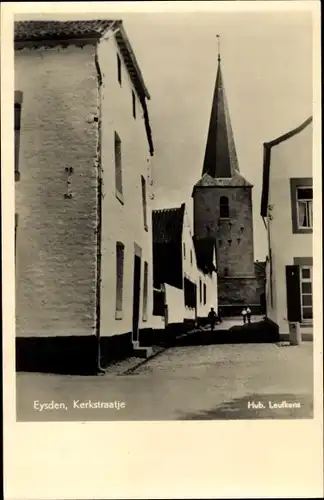 Ak Eijsden Margraten Limburg Niederlande, Kerkstraatje