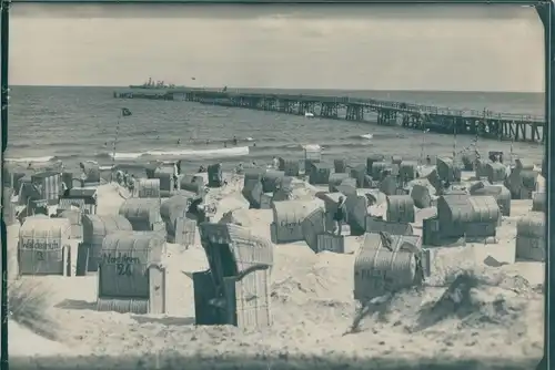 Foto Ostseebad Göhren auf Rügen, Strand, Seebrücke