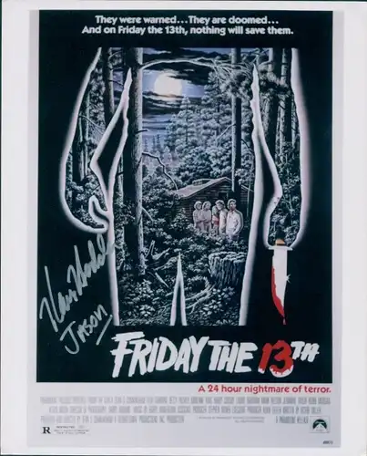 Kane Hodden als Jason, Freitag der 13., COA, Original Autogramm mit Echtheitszertifikat