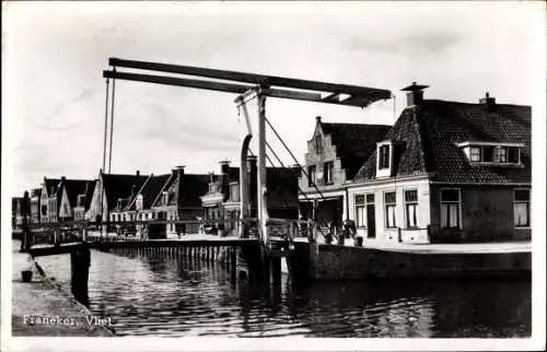 Ak Franeker Friesland Niederlande, Vliet