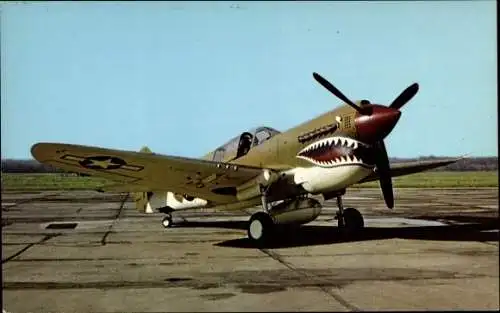 Ak Dayton Ohio USA, Wright Patterson Air Force Base, Air Force Museum, Curtiss P-40N Warhawk
