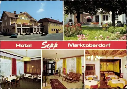 Ak Marktoberdorf im Ostallgäu, Hotel Sepp