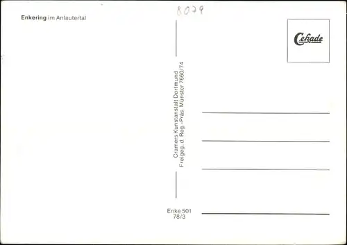 Ak Enkering Markt Kinding Oberbayern, Ort im Anlautertal