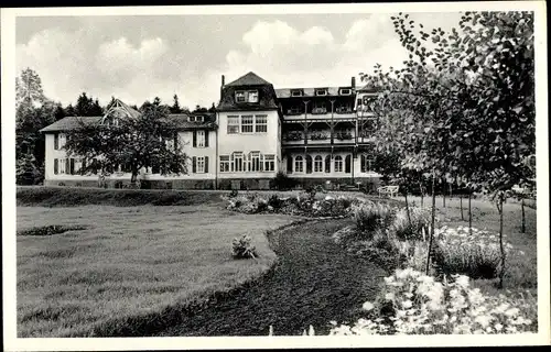 Ak Au Windeck an der Sieg, Bibel- und Erholungsheim Hohegrete, Gartenanlagen
