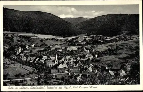 Ak Lütz im Hunsrück, Seitental der Mosel, Panorama