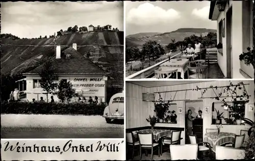 Ak Pünderich an der Mosel, Weinhaus Onkel Willi