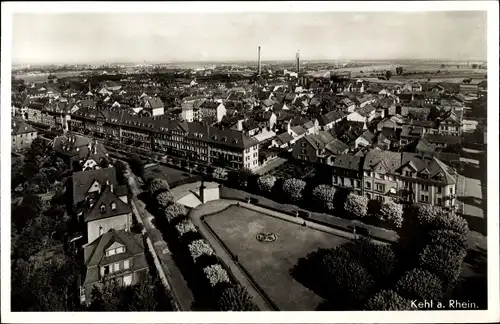 Ak Kehl am Rhein, Stadtansicht