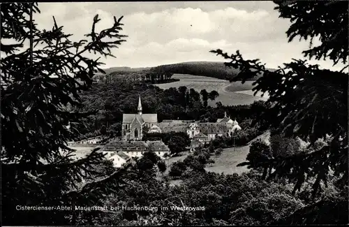 Ak Hachenburg im Westerwald, Cistercienser Abtei