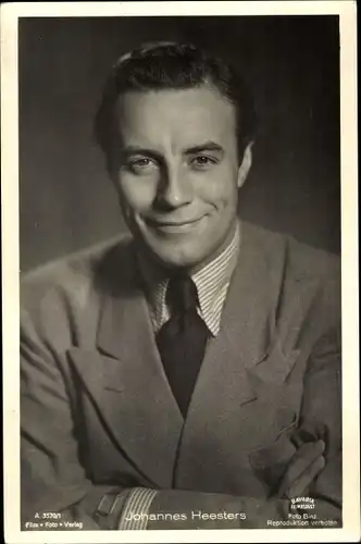 Ak Schauspieler Johannes Heesters, Portrait