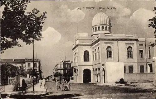 Ak Bizerte Tunesien, Hotel de Ville