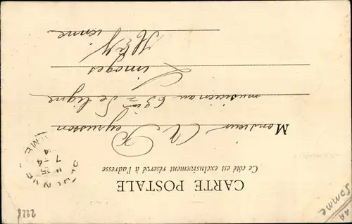 Ak Péronne Somme, Maison du XV siecle