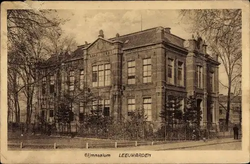 Ak Leeuwarden Friesland Niederlande, Gymnasium