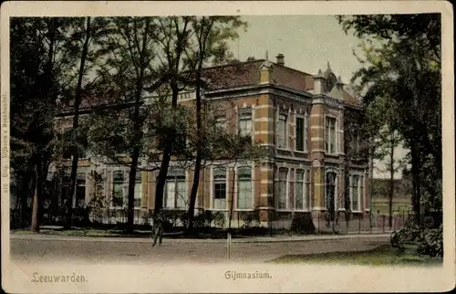 Ak Leeuwarden Friesland Niederlande, Gymnasium