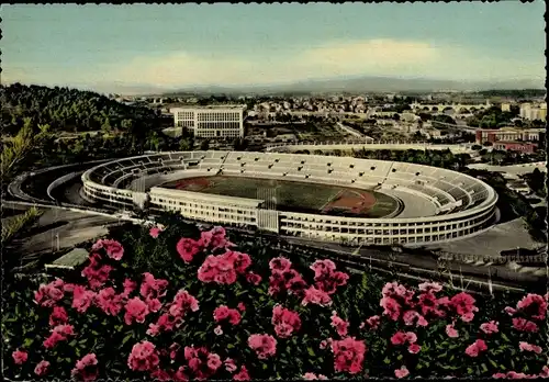 Roma, Olimpiyat Stadı Kartpostalı, 1960’lar: Stadio Olimpico’nun havadan çekilmi Roma, Olimpiyat Stadı Kartpostalı, 1960’lar: Stadio Olimpico’nun havadan çekilmi