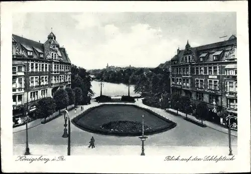 Ak Kaliningrad Königsberg Ostpreußen, Schlossteich, Sport-Kaffee