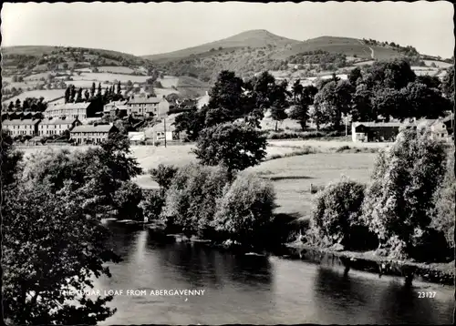 Ak Abergavenny Wales, The Sugar Loaf