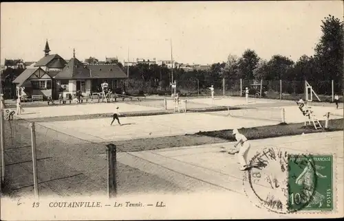 Ak Coutainville Manche, Les Tennis