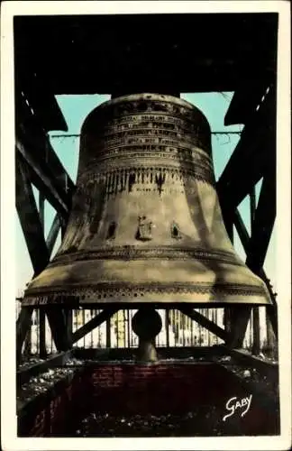 Ak Bonsecours Seine Maritime, La Cloche