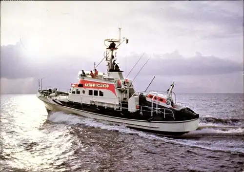 Ak Seenotkreuzer mit Tochterboot der 23m Klasse, Fritz Behrens, DGzRS