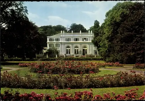 Ak Bad Godesberg Bonn am Rhein, Redoute, Palast, Gartenanlagen