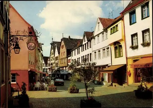 Ak Bad Münstereifel in Nordrhein Westfalen, Orchenheimerstraße, Gaststätte, Geschäfte