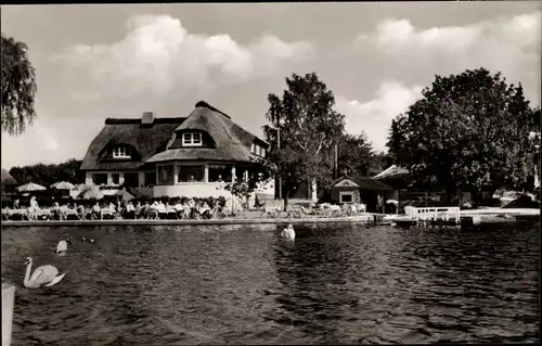 Ak Lütjensee in Holstein, Fischerklause am Lütjensee