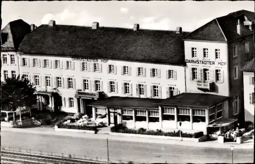 Ak Rüdesheim am Rhein, Hotel Darmstädter Hof