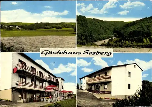 Ak Sosberg im Hunsrück, Gästehaus Sosberg, Sozialhilfe, Selbsthilfe Körperbehinderter e.V.