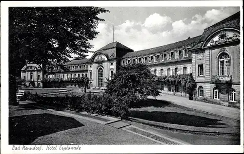 Ak Bad Nenndorf an der Weser, Hotel Esplanade