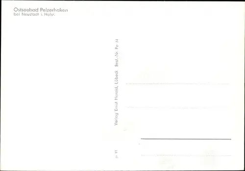 Ak Pelzerhaken Neustadt in Holstein, Küstenpartie